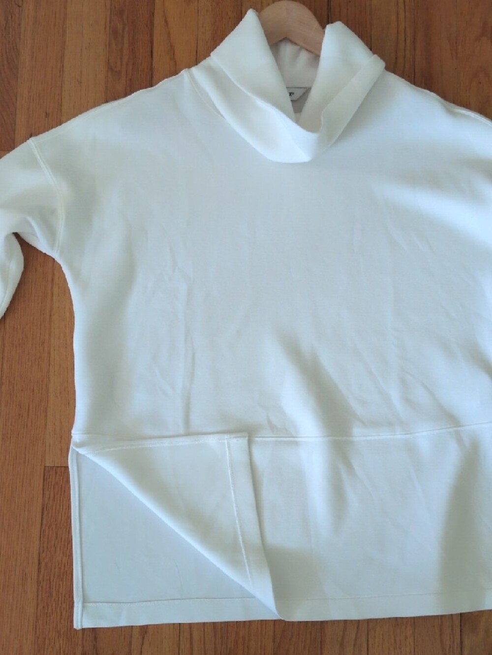 Spanx AirEssentials Turtleneck Tunic Mock Funnel Neck Sweatshirt L - Picture 10 of 10